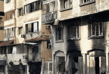 تدمير-مقريّ-الاتحاد-الفلسطيني-واللجنة-الأولمبية-في-غزة-على-يد-قوات-الاحتلال