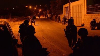 فلسطين.-قوات-الاحتلال-تعتقل-مواطنين-جنوب-نابلس-وتقتحم-مدينة-جنين