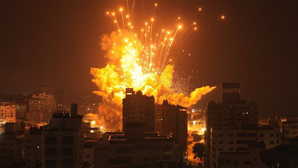 فلسطين.-5-شهداء-إثر-قصف-إسرائيلي-غرب-خان-يونس-في-قطاع-غزة