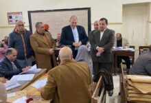 وكيل-“تعليم-الدقهلية”-يتفقد-أعمال-التصحيح-بكنترول-الشهادة-الإعدادية