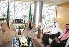 خلال-لقائه-مندوب-المملكة-بالقاهرة.-العسومى:-السعودية-تقوم-بدور-رائد-في-تعزيز-التضامن-العربي-وحلحلة-الأزمات