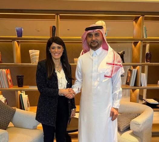 د. رانيا المشاط ومدير صندوق «أوبك»