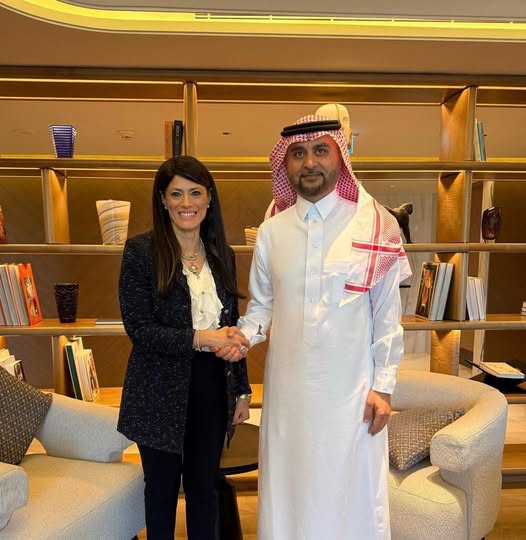 د. رانيا المشاط ومدير صندوق «أوبك»
